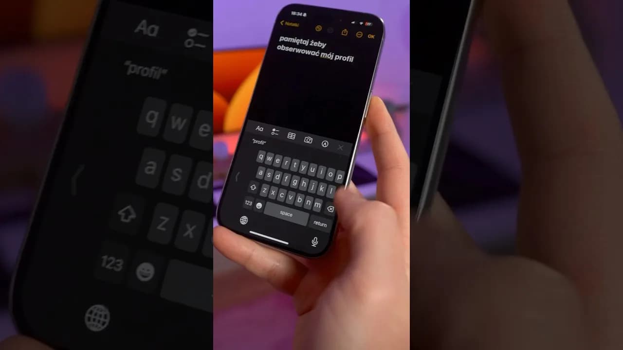Jak powiększyć klawiaturę w iPhone, aby pisać wygodniej i łatwiej